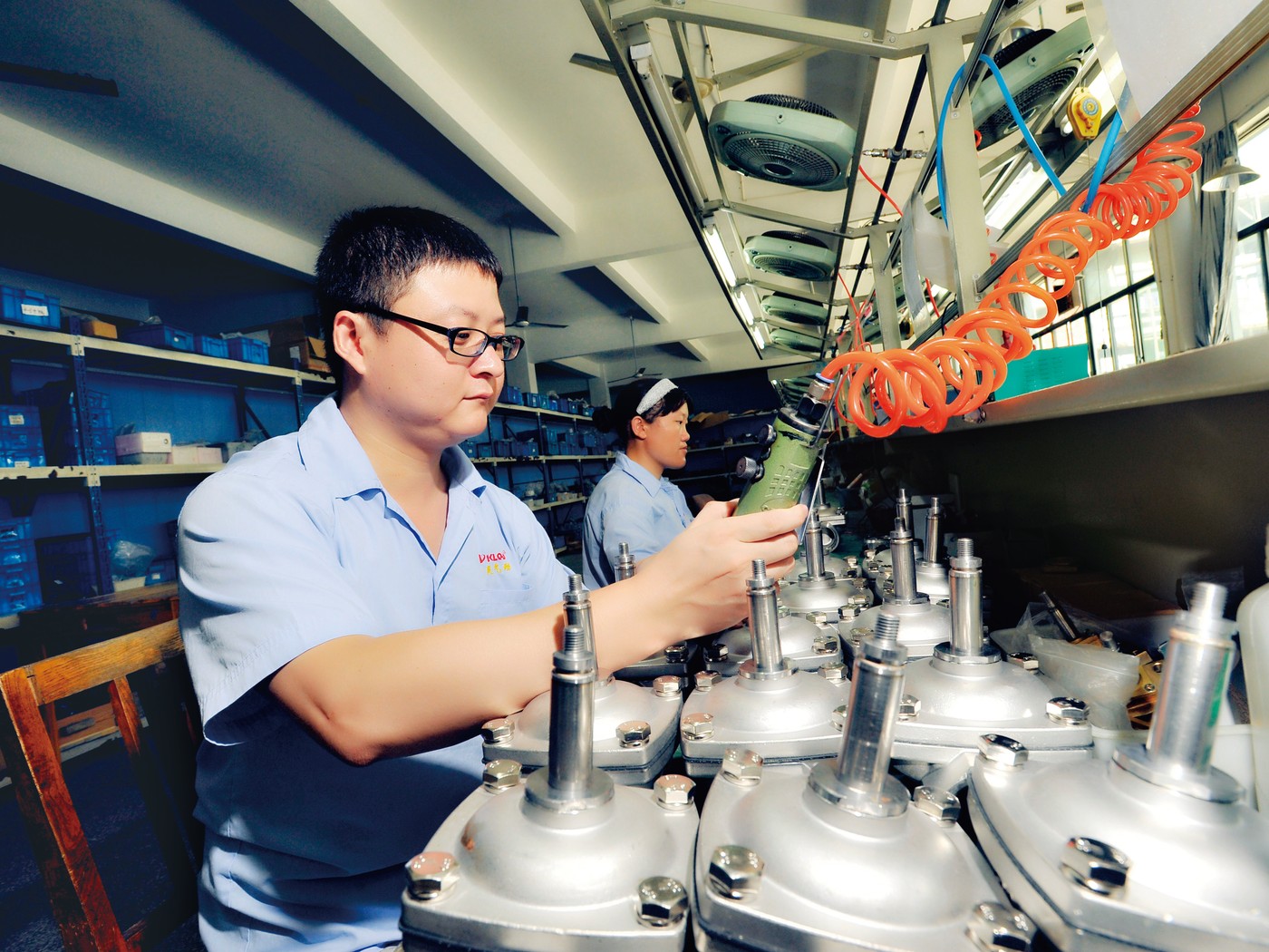 Component assembly stations