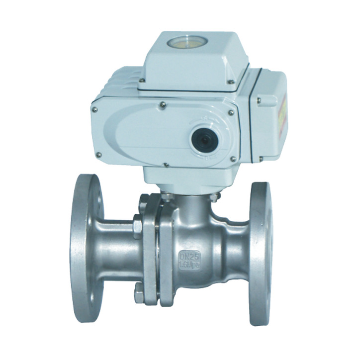 Electric Flanged Ball Valve