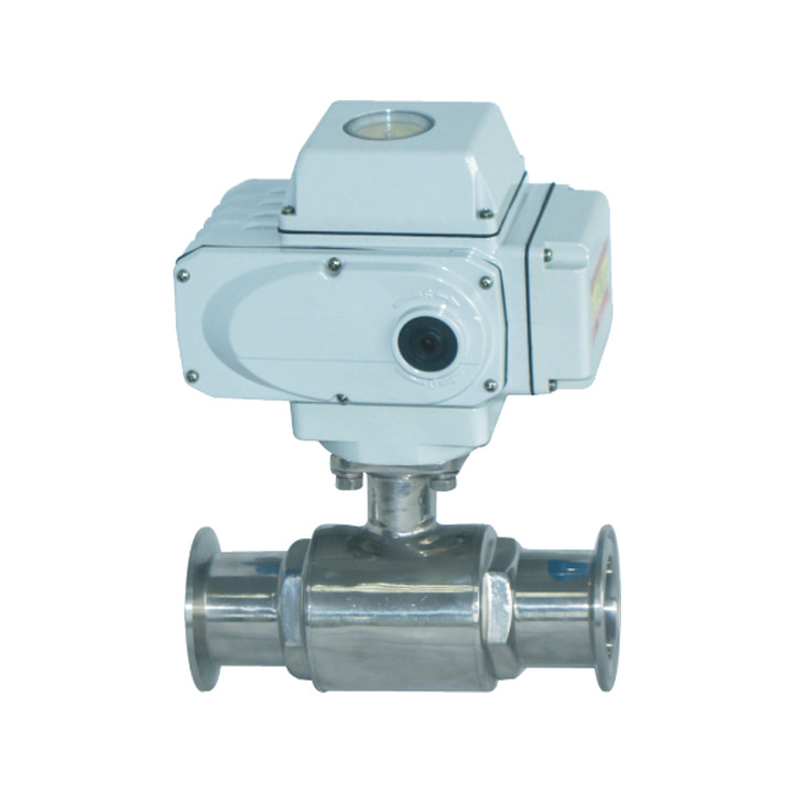 Electric Quick Clamp Ball Valve