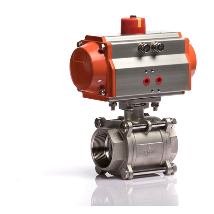 Pneumatic Threaded Ball Valve