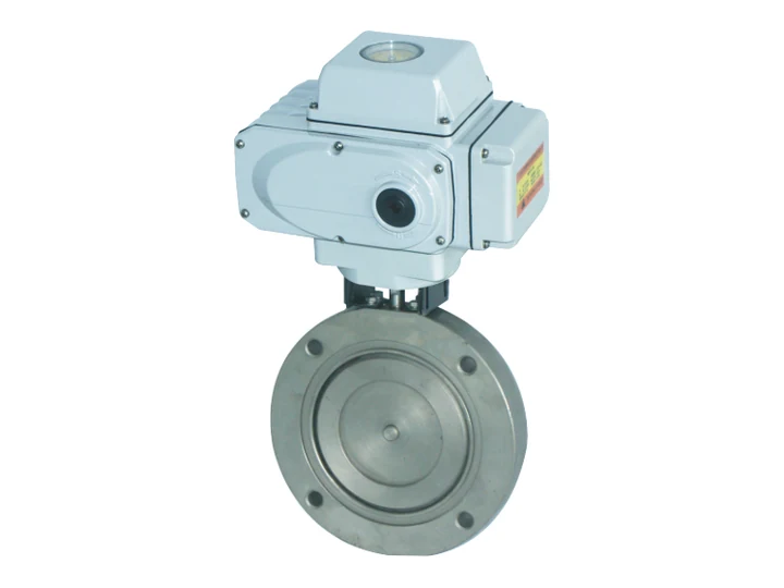 Electric Flanged Butterfly Valve