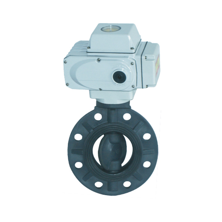 Electric PVC Butterfly Valve