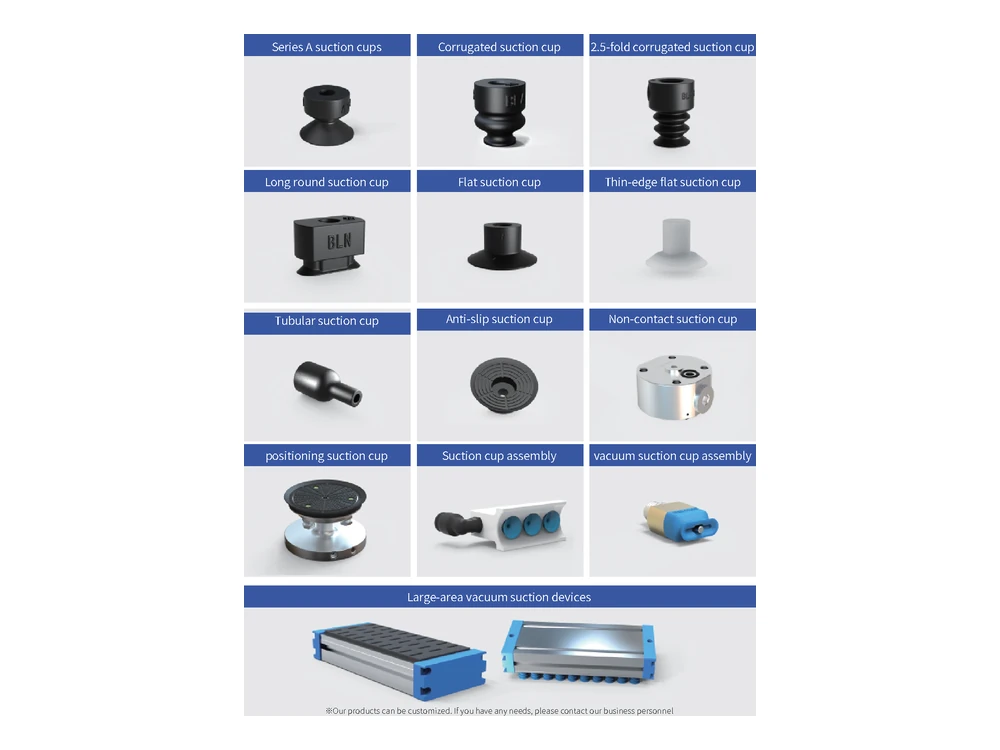 P53 Vacuum Suction Cups - Suction Cup and Assembly Range