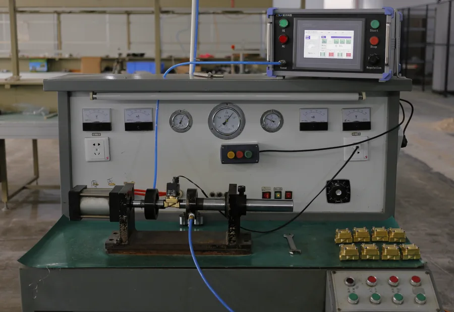 Kailing pneumatic component inspection and diagnostic bench