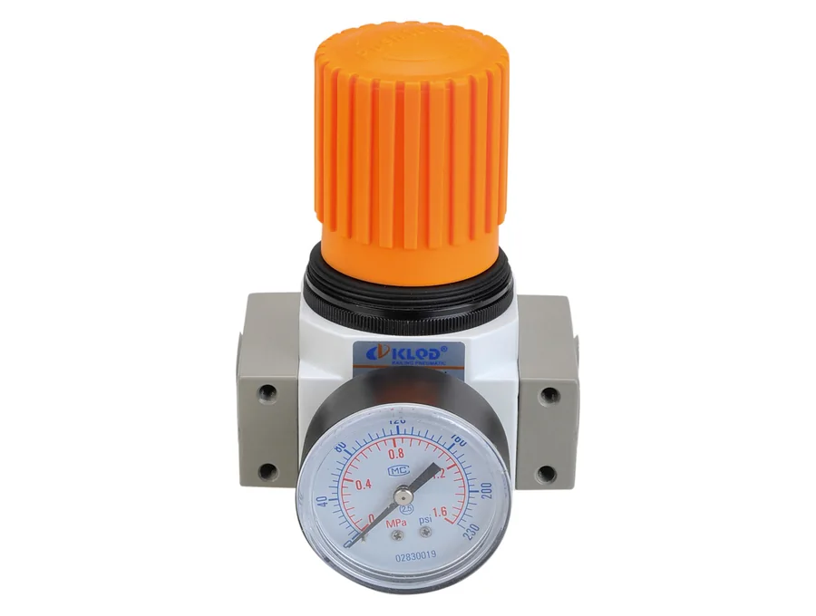 Air preparation components for an efficient pneumatic system