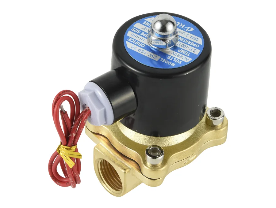 Fluid-control solenoid valves for pneumatic automation